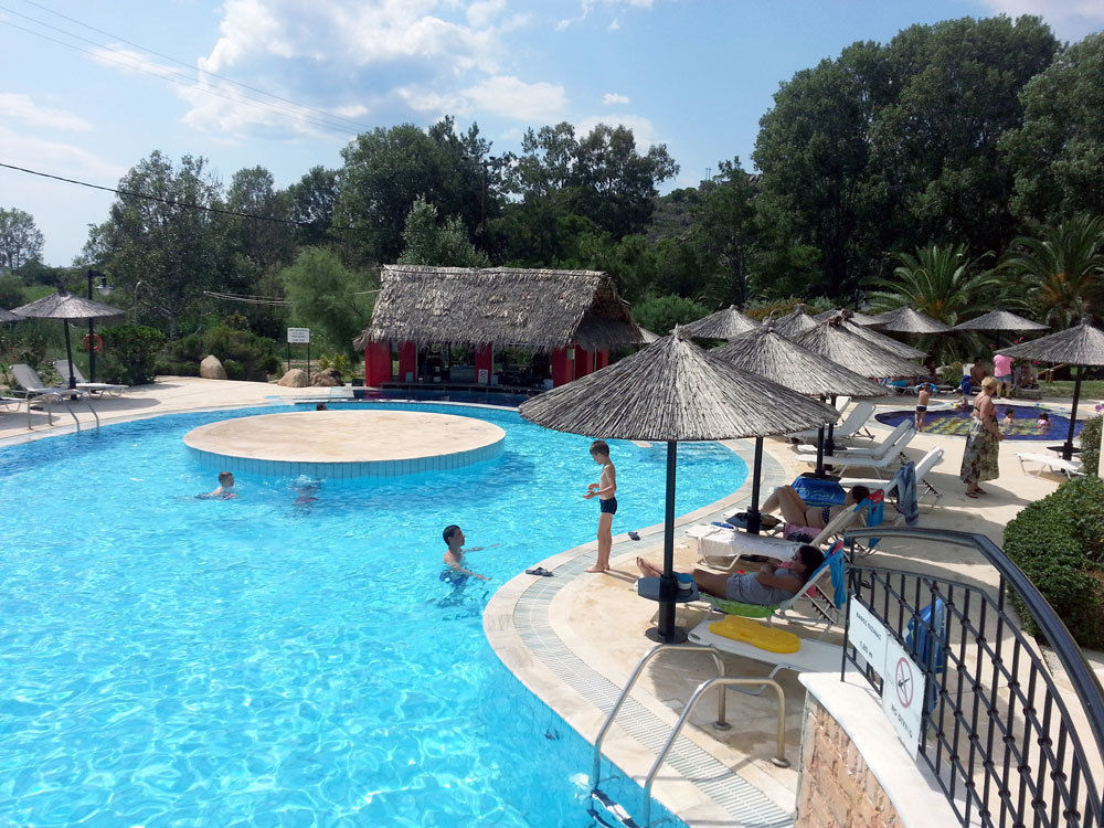 Hotel Makednos Nikiti  Luaran gambar